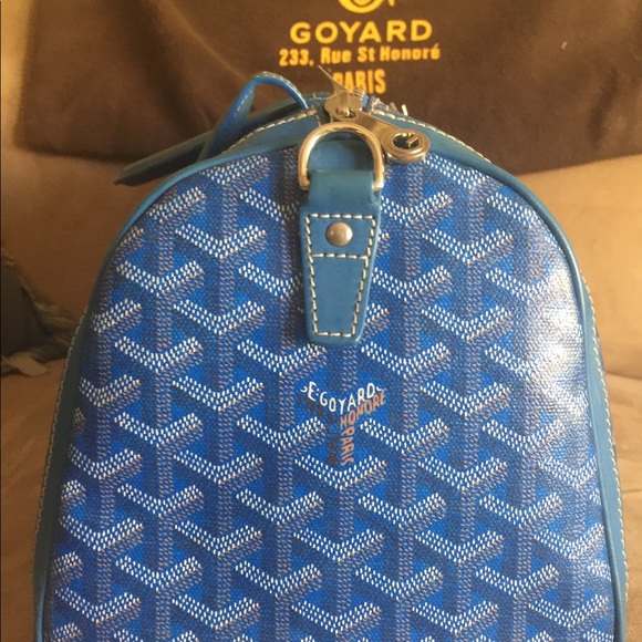 GOYARD BLUE CROISSIERE 35 SATCHELS💝HP - Picture 3 of 5